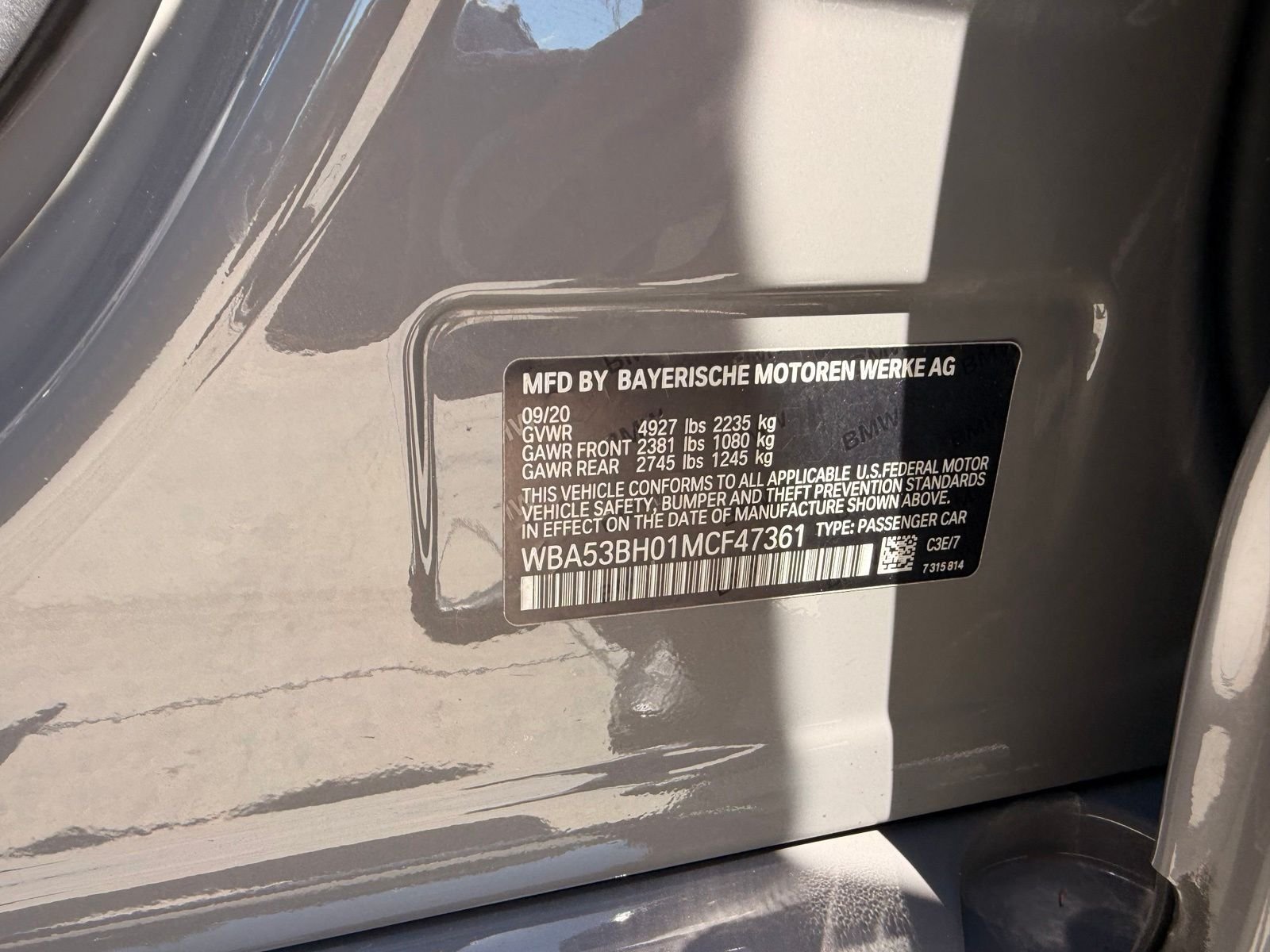 bmw 5 series 2021 WBA53BH01MCF47361 image bmw 5 series 2021 WBA53BH01MCF47361 image